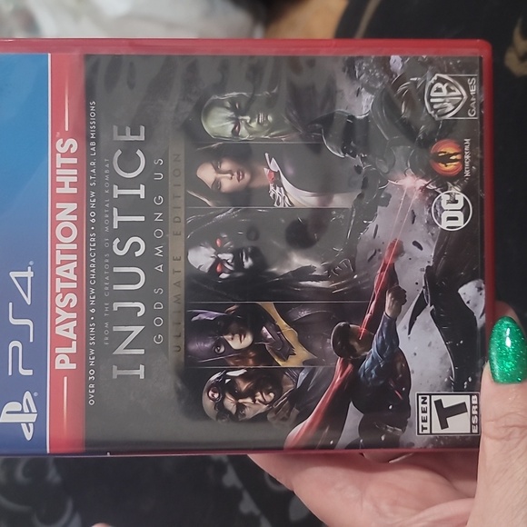 PS4 Playstation hits injustice gods among us ultimate edition dc wb - Picture 1 of 9